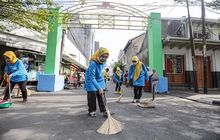 Ribuan Warga Turun ke Jalan dalam 'Bebersih Bandung Jilid 4'