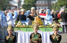 77 Tumpeng Meriahkan Peringatan 77 Tahun Provinsi Jawa Barat