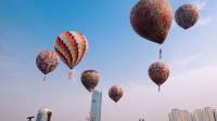 Berasa di Cappadocia, Langit Bekasi Dihiasi Balon Udara