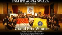 PSM IPB Bawa Pulang Juara Umum di Praga Cantat International Choir Competition