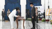 Bey Machmudin Lantik Eti Herawati sebagai Wali Kota Cirebon